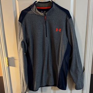 Under Armour Men's Gray and Navy Performance Jacket